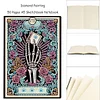 Totenkopf Tarot - 5d DIY Basteln Notizbuch