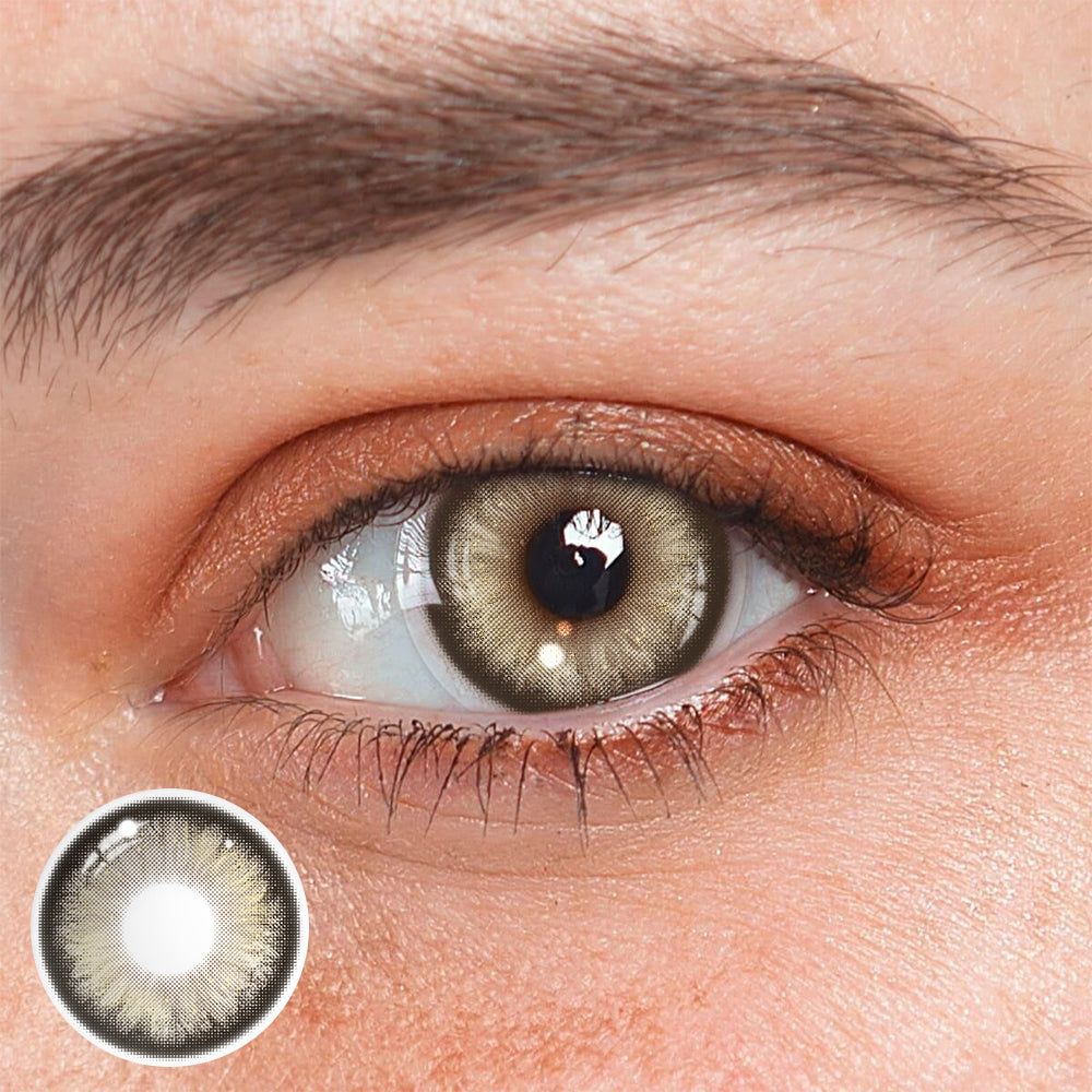 Farasha Brown Coloured Contact Lenses