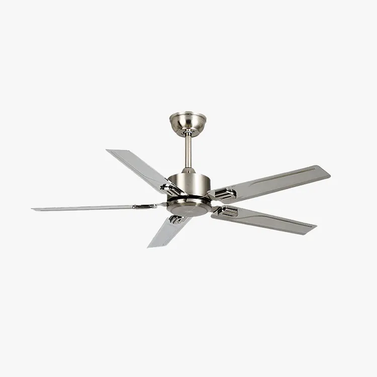 Alessio 5-Blade Industrial Metal DC Ceiling Fan, Summer, 52''