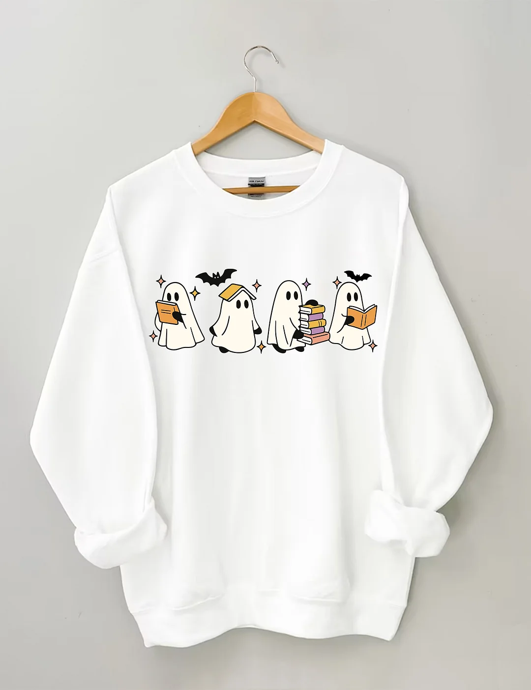 Funny Book Lover Halloween Sweatshirt