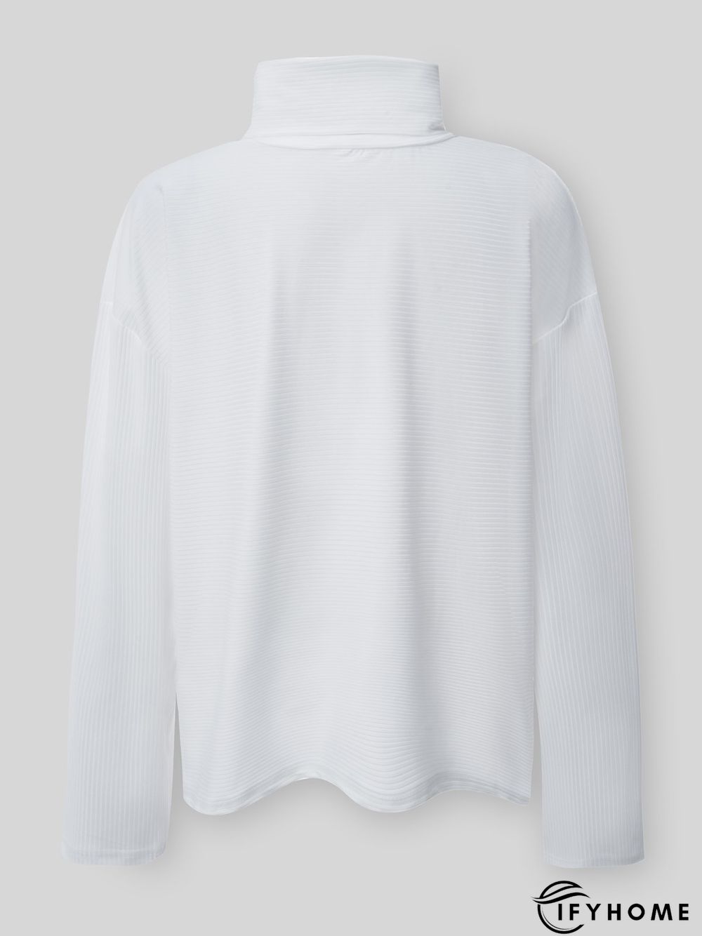 Women Casual Top Tunic Cowl Neck Sweater | IFYHOME