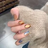 Autumn and winter high-grade amber smudge original design candy color cat eye pure handmade wear
