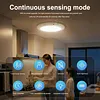 Rechargeable Motion Sensor Ceiling Light with Remote Operated Ceiling Lights Indoor