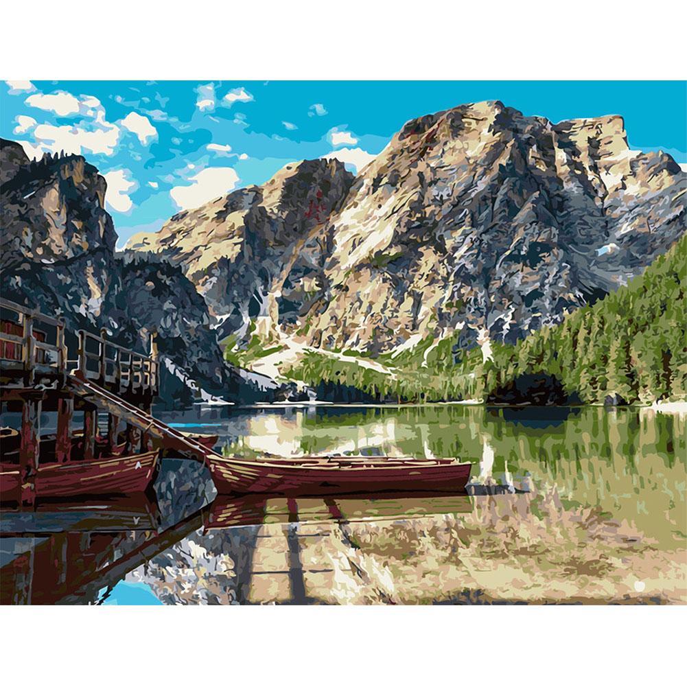 

40x50cm - Paint By Numbers Mountains Hills, 501 Original