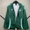 2024 Mexico Windbreaker Green Soccer Jersey 1:1 Thai Quality