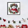 (40*40cm)Christmas Snowman - Full Round Drill Diamond Painting