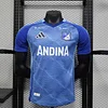 Joyfball 2025/2026 Player Version Millonarios Blue Football Shirt 1:1 Thai Quality（The player version jersey is a bit tight, please pay attention to the size selection）