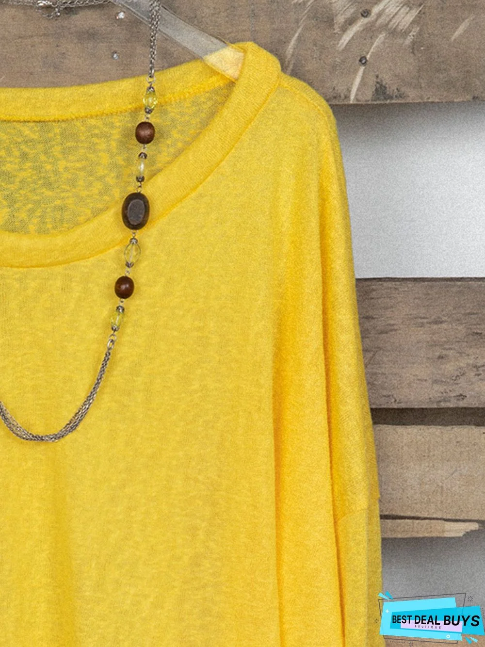 Woman Asymmetric Long Sleeve Casual Plain Casual Top