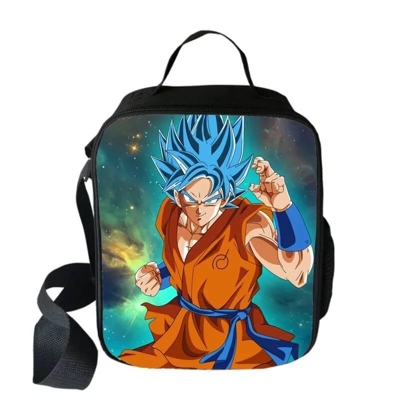 Buzzdaisy Dragon Ball Goku #15 Lunch Box Bag Lunch Tote For Kids