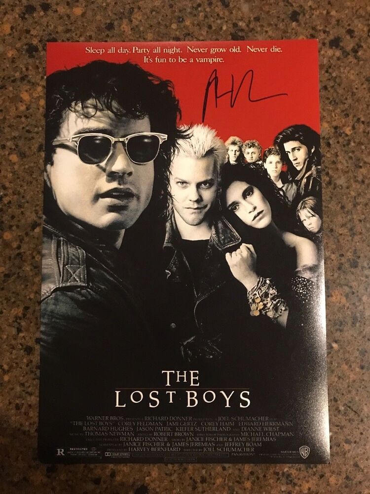 * ALEX WINTER * signed 12x18 Photo Poster painting poster * THE LOST BOYS * 1