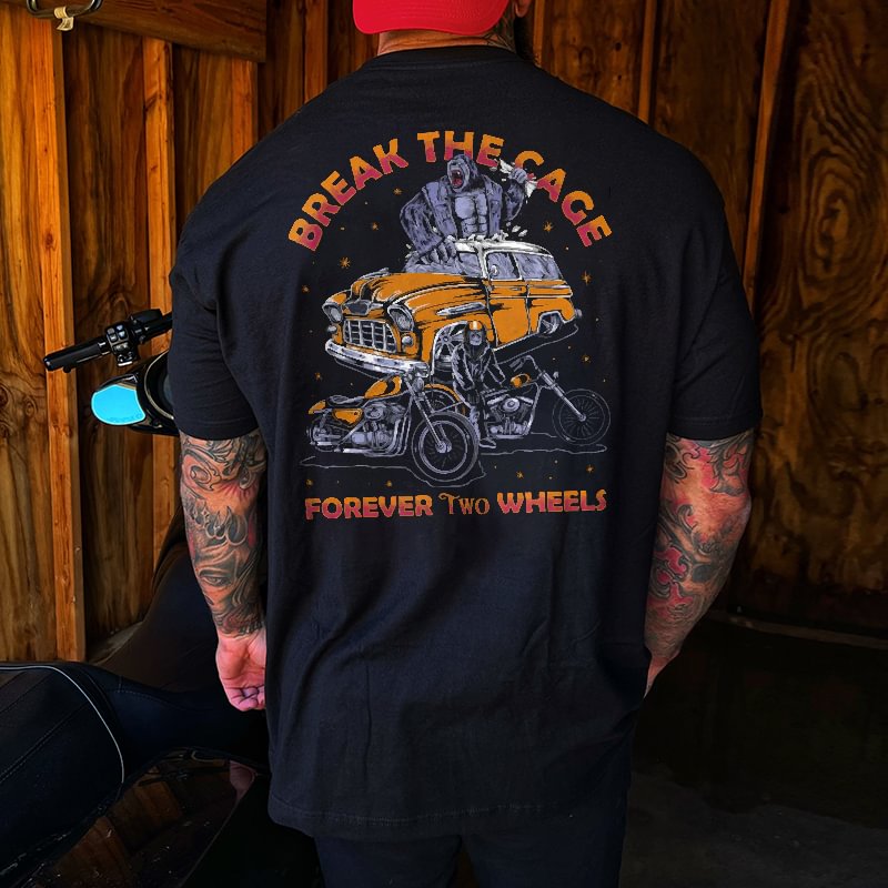 Livereid Break The Cage Printed Men's T-shirt - Livereid