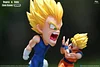 Chibi Ver. Scene Son Goku & Vegeta - Dragon Ball Resin Statue - Real Creation Studio