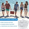 4Pcs Cooler Hinges Screws Set Plastic Hinges with Stainless Steel Screws Set