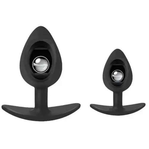 pornhint Pornhint Silicone Anal Butt Plug Rolling Ball G-Spot Dildo Anus Trainer Dilator Sex Toy