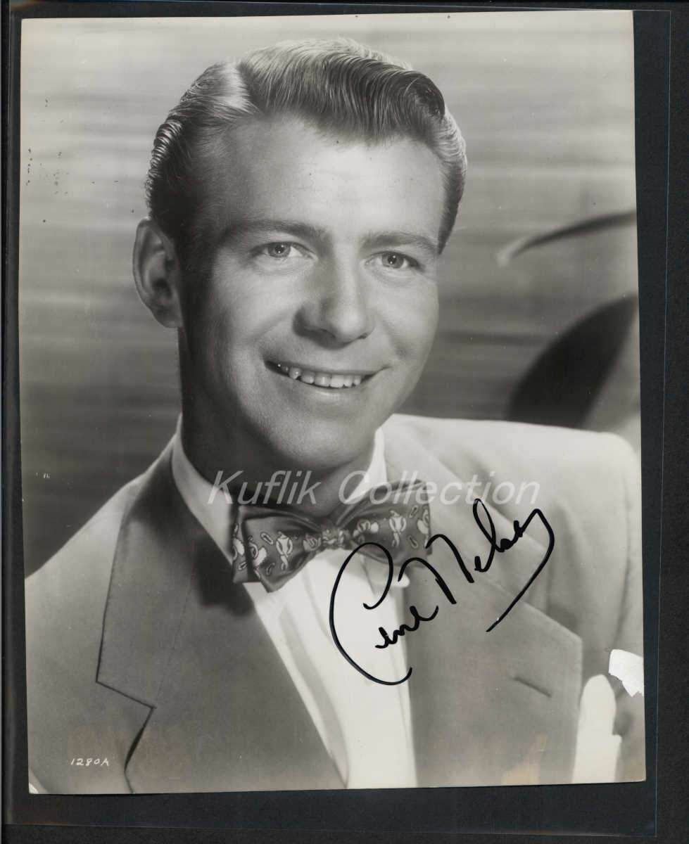 Gene Nelson - Signed Vintage Celebrity Autograph Photo Poster painting