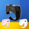Bluetooth-compatible Remote Control App Page Turner 0-10m Use Distance Scrolling Ring Remote Control for Android Ebook Reading Camera Video Shutter