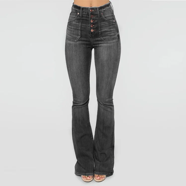 Classic High-rise Bootcut Jeans