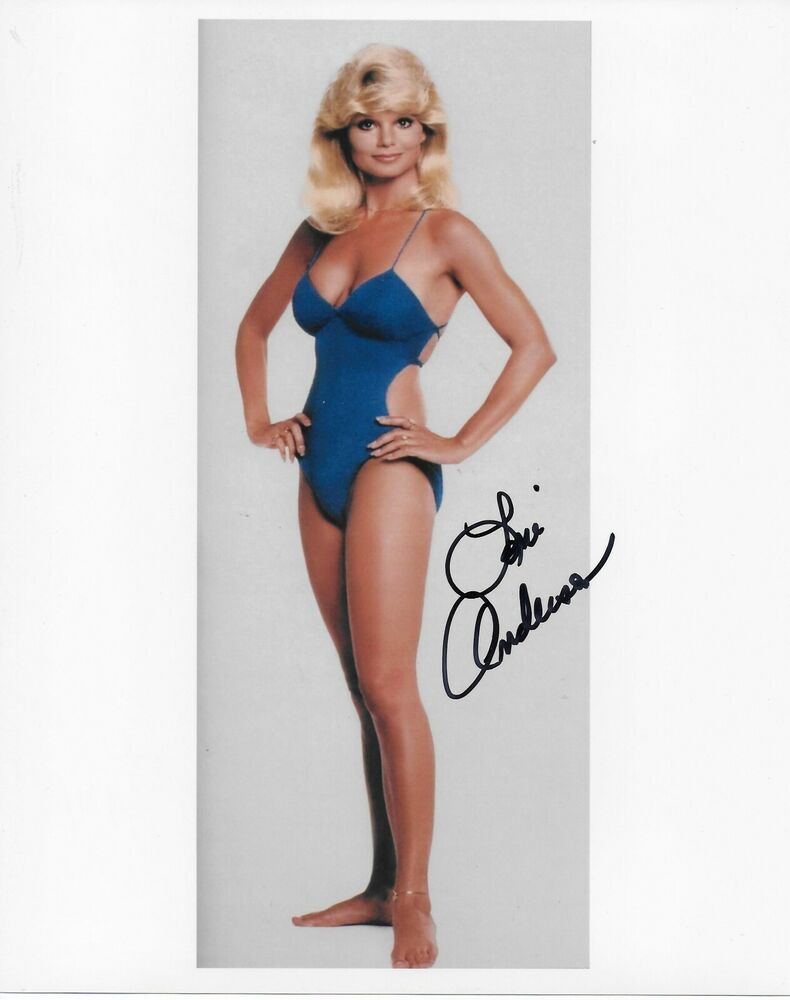 Loni Anderson Signed 8x10 Photo Poster painting - WKRP in Cincinnati BABE - GORGEOUS!!! #16