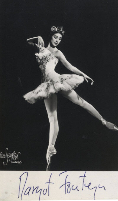 MARGOT FONTEYN Autographed Photo Poster paintinggraph - Ballet Dancer - preprint