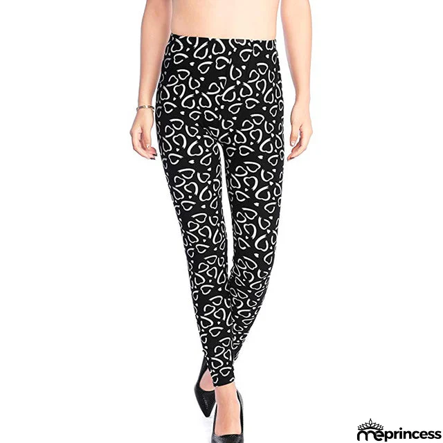 Women's High Waist Plaid Printed Quick Dry Compression Pants