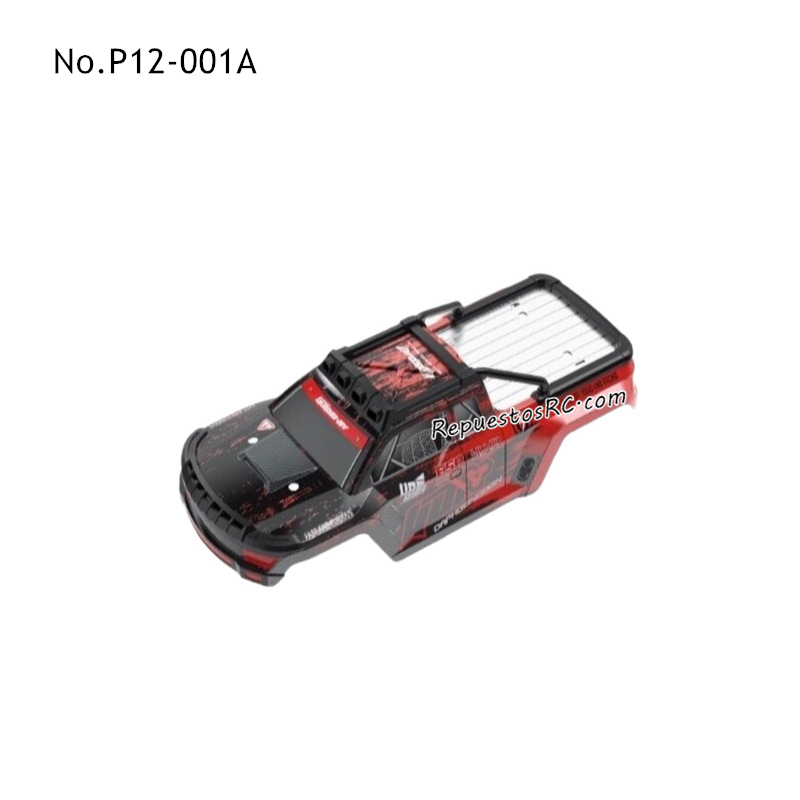 UDIRC UD1201 Piezas para coches RC Carrocer&iacute;a del Coche P12-001A P12-001B P12-002A P12-002B