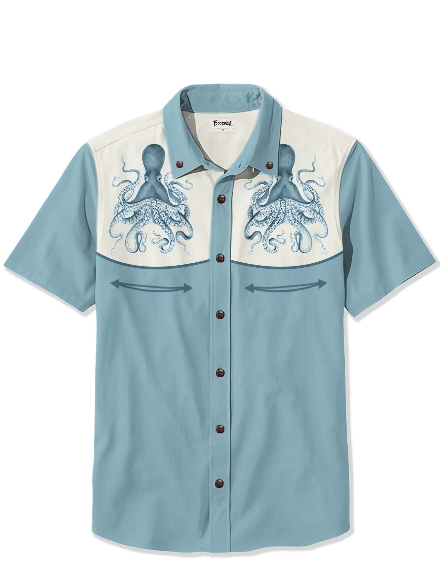 Ocean Octopus - 100% Cotton Shirt
