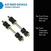 TRQ Front Sway Bar Link Kit Pair Set for GMC Buick Chevy Olds Pontiac Pickup Truck