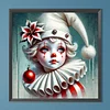 Diamond Painting-5D Full Round Drill Clown(40*40 CM)