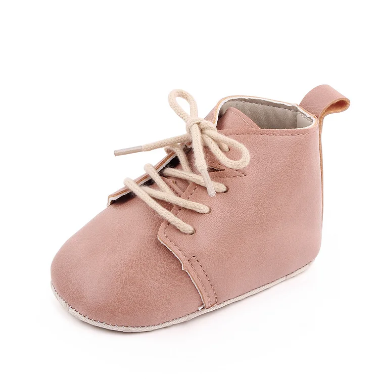 20"-22" Reborn Baby Pink Leather Shoes Accessories