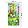 (US Only)Secret Garden Printed Cross Stitch Kit 50x90cm DIY 11CT Thread Art Needlework