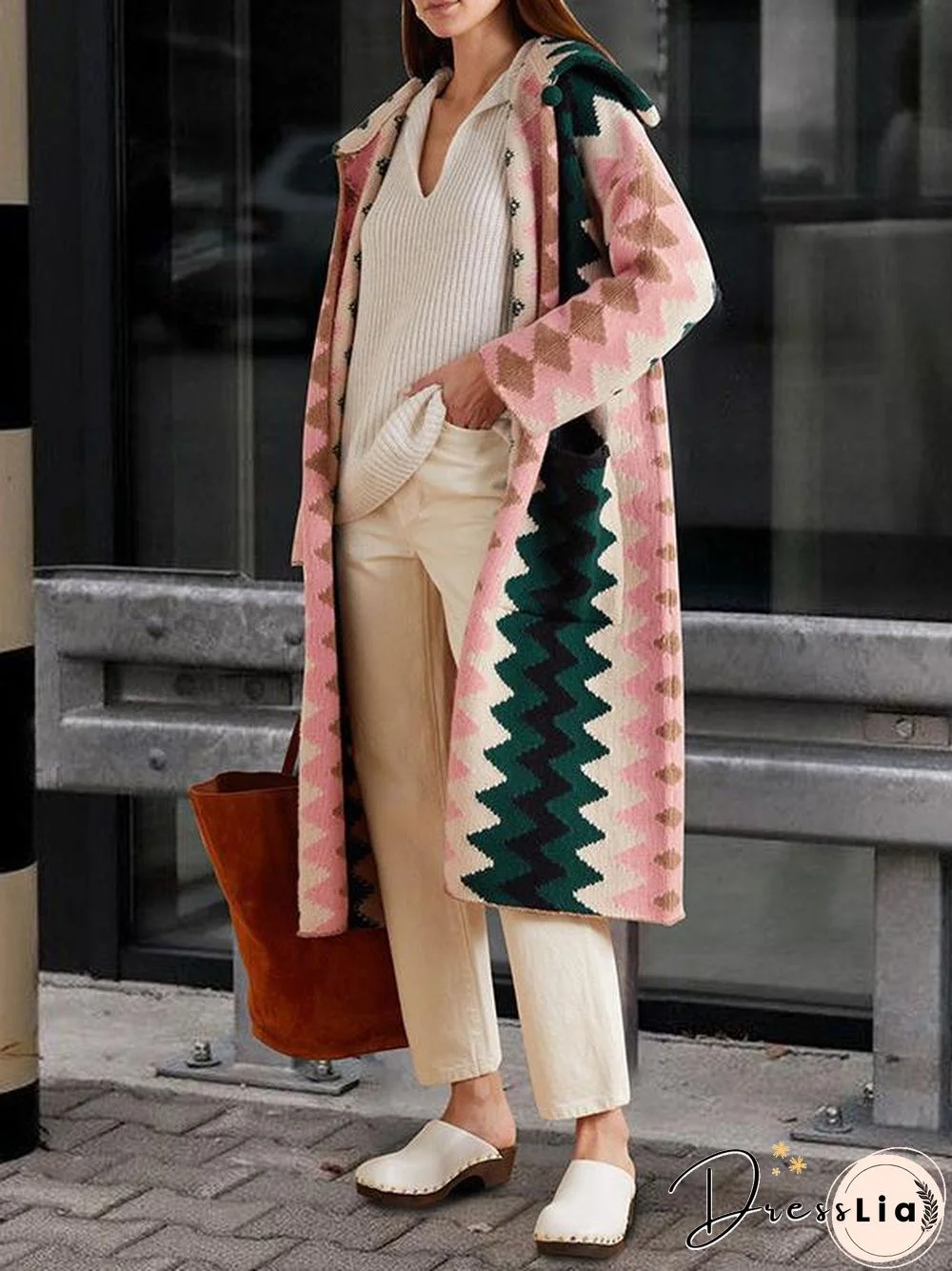 Pink Woolen Keep Warm Coat