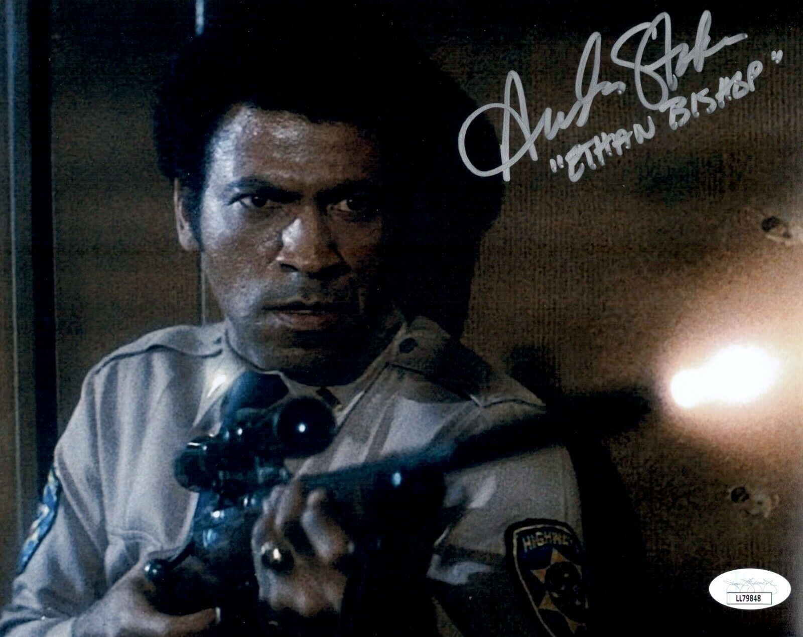 AUSTIN STOKER Signed ASSAULT ON PRECINCT 13 Photo Poster painting 8x10 Autograph JSA COA Cert