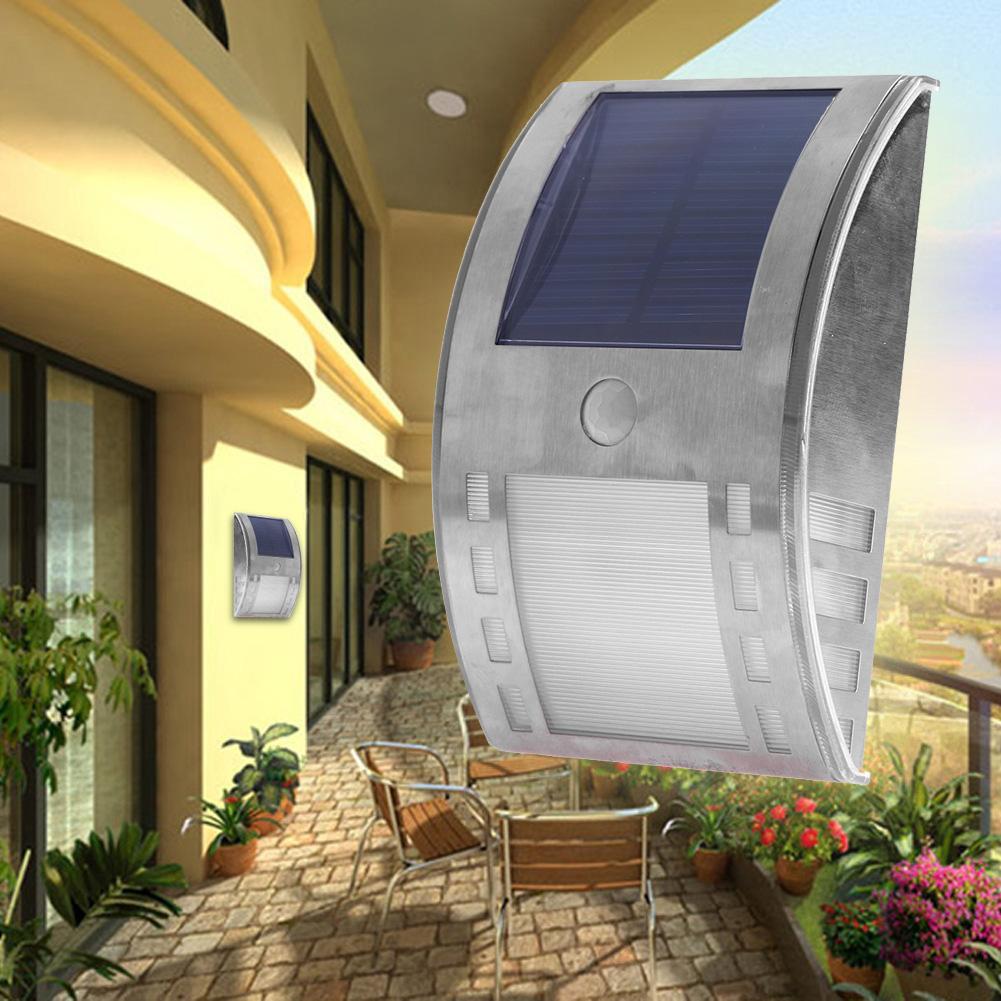 

3LED 50LM Solar PIR Motion Sensor Metal Wall, 501 Original