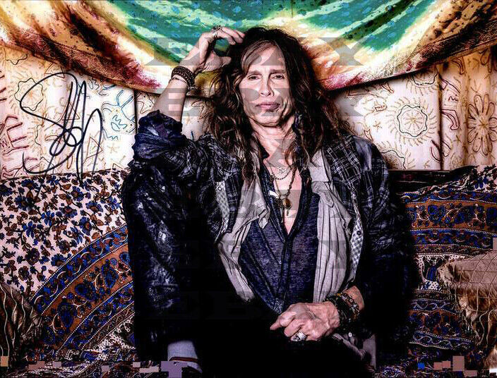 Aerosmith Steven Tyler Autographed signed 8x10 Photo Poster painting Reprint