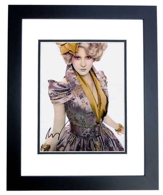 Elizabeth Banks Signed Hunger Games 8x10 inch Photo Poster painting FRAMED - Effie Trinket