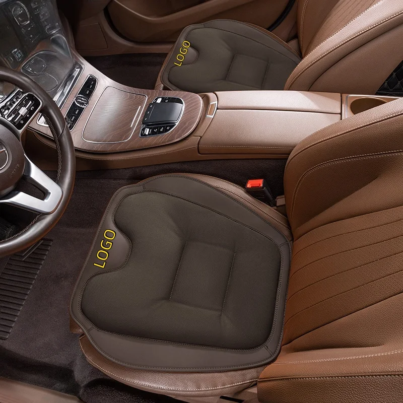 New 2025 car seat cushion summer ice silk cool pad nappa anti-fouling leather high-end seat cushion ventilation and breathable four seasons