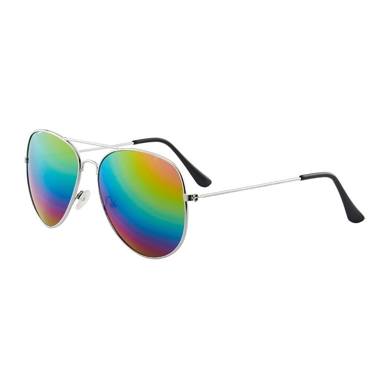 Retro Cool Style Gradient Color Pc Square Clips Men’s Sunglasses