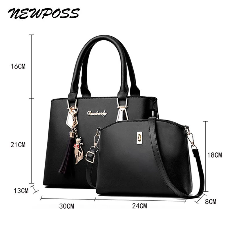 NEWPOSS women bag Fashion Casual Luxury handbag Designer Shoulder bags new bags for women 2020 Composite bag
