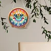 2Pcs DIY Diamond Painting Ornament with Clock Function Home Decor Art Craft