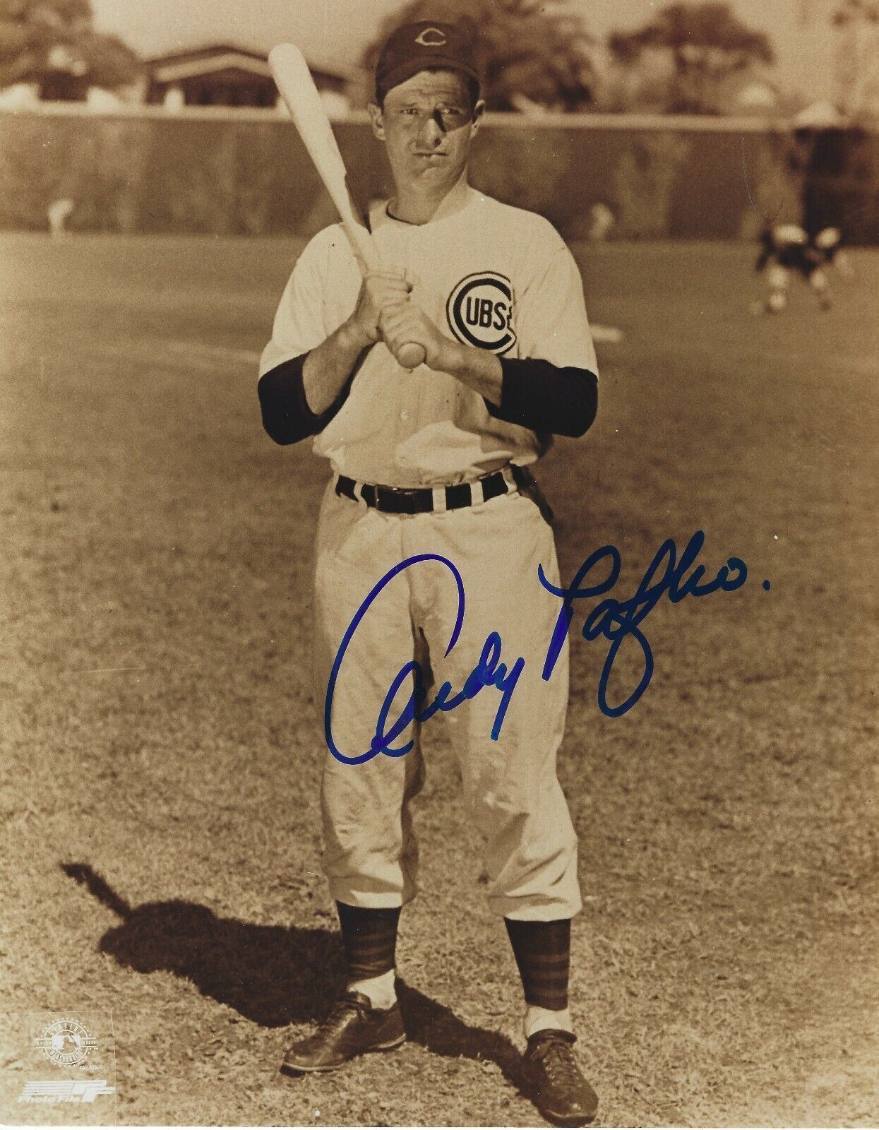 Signed 8x10 ANDY PAFKO Chicago Cubs Autographed Photo Poster painting - COA