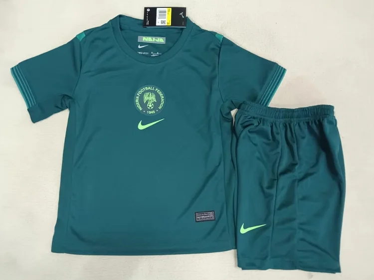 2025-26 Nigeria Away Kids Kit