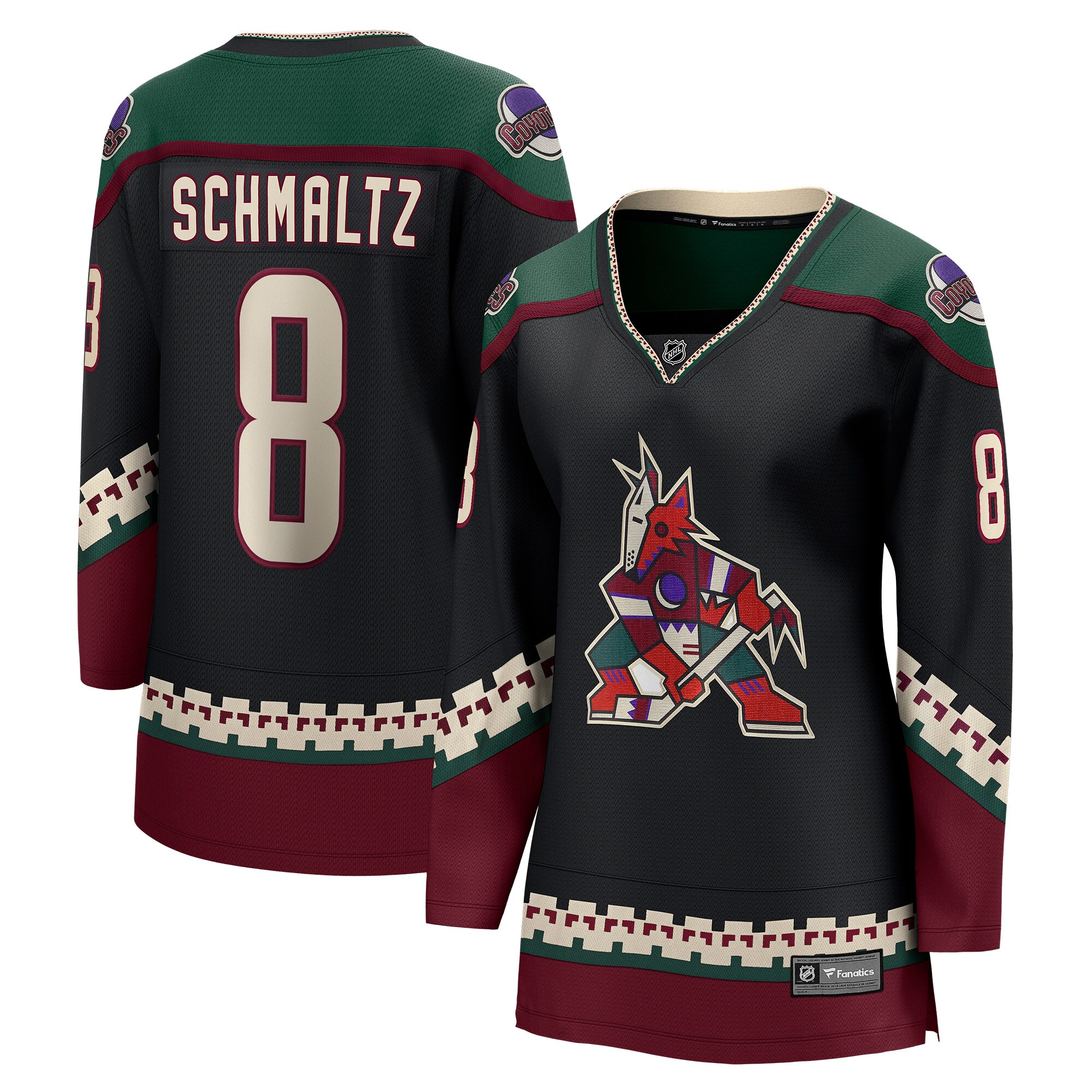 Nick Schmaltz Arizona Coyotes Fanatics Women’s Home Breakaway  Jersey – Black mysite