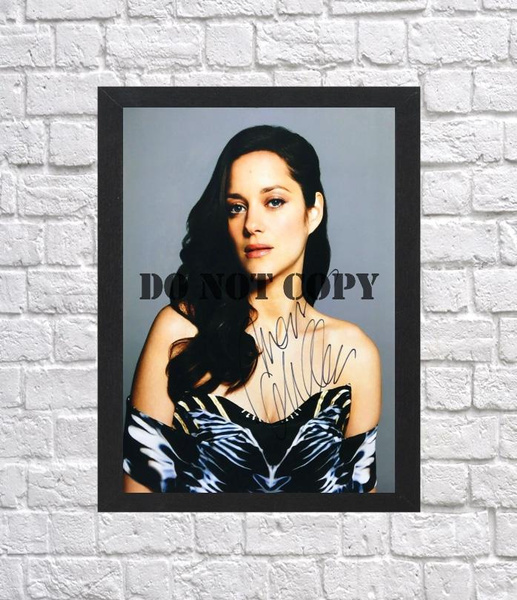 Marion Cotillard Autographed Signed Photo Poster painting Poster 2 A4 8.3x11.7