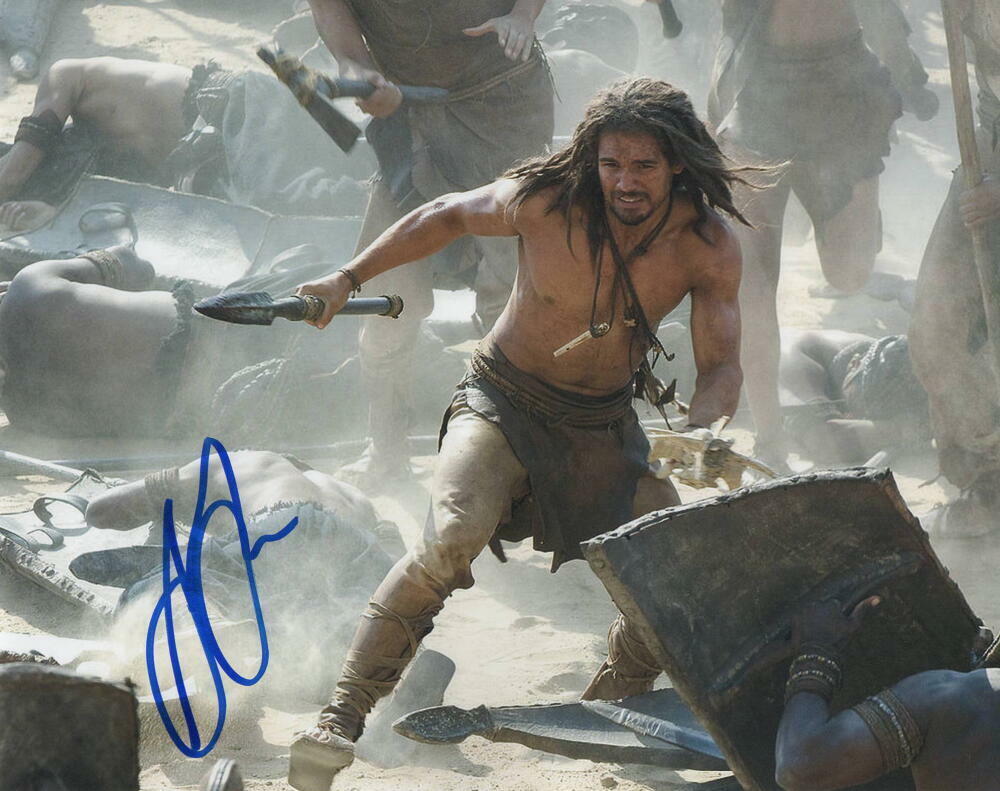 STEVEN STRAIT SIGNED AUTOGRAPH 8X10 Photo Poster painting - 10,000 BC SHIRTLESS STUD THE EXPANSE