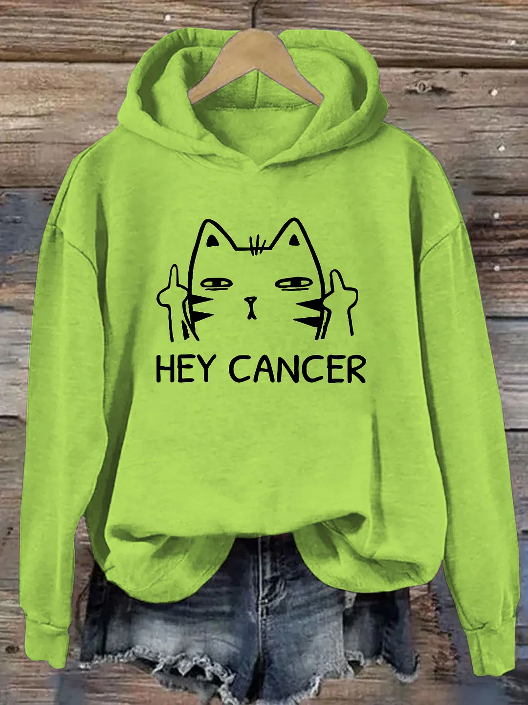 Hey Cancer Hoodie
