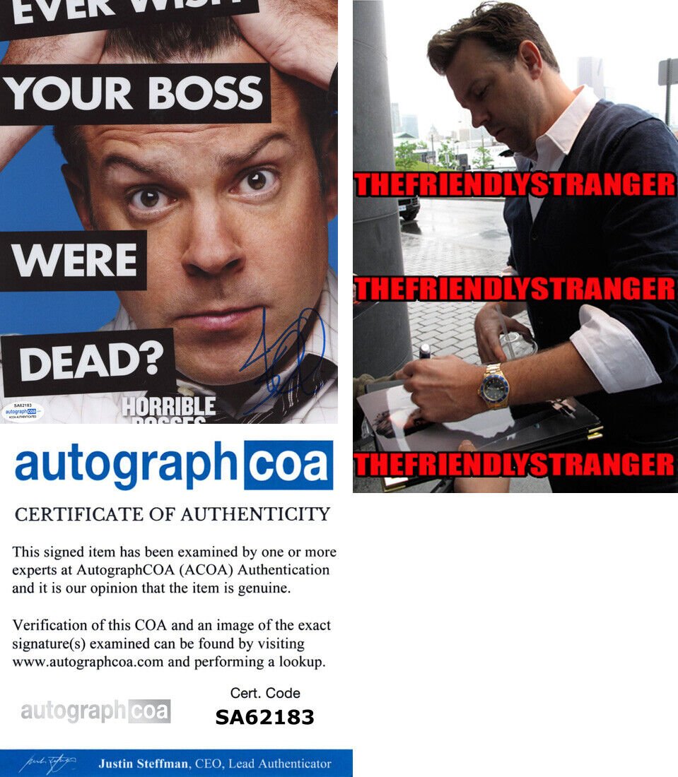 JASON SUDEIKIS signed Autographed HORRIBLE BOSSES