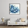 Blue And White Porcelain Teapot-11CT Stamped Cross Stitch 40*40cm/15.75*15.75in