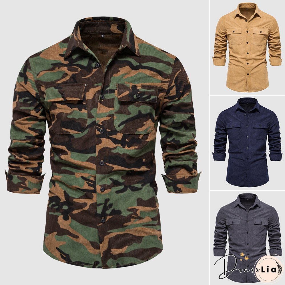 Liberty Corduroy Military Shirt