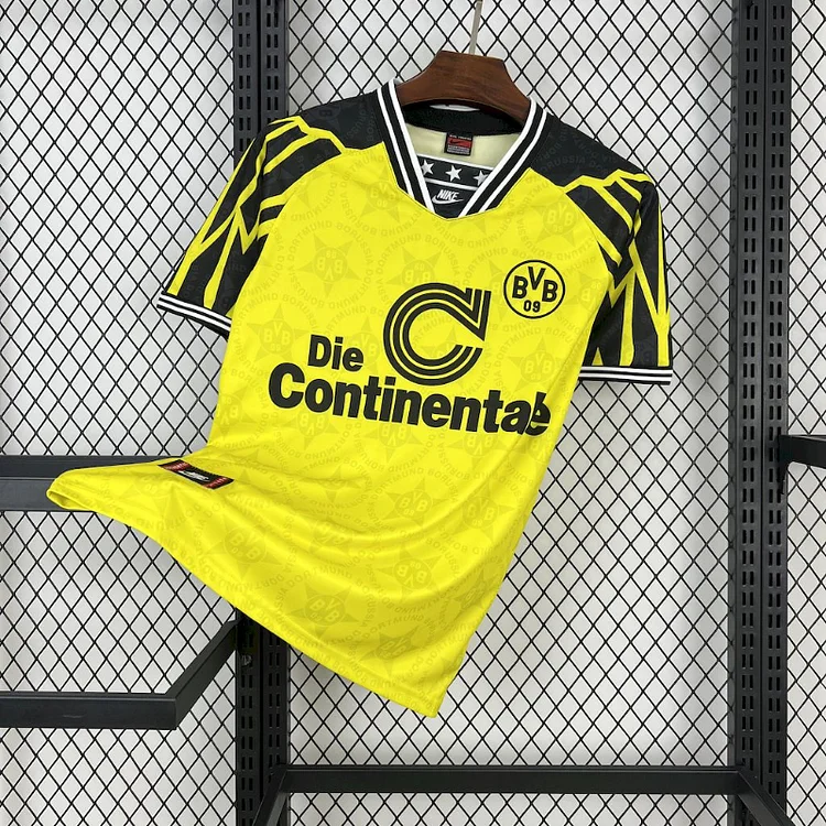 1994-95 Retro Dortmund Home Football Jersey