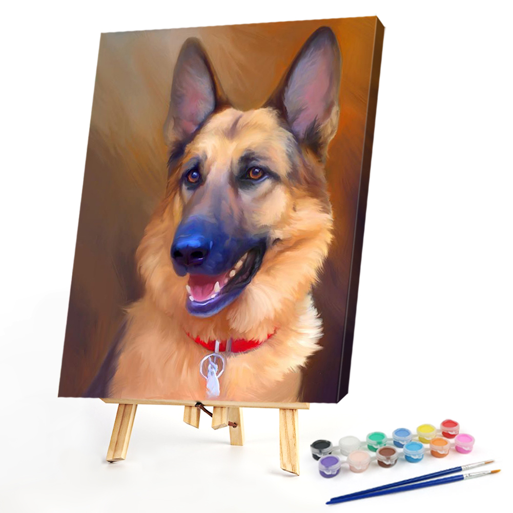 

40*50CM - Paint By Numbers - Dog, 501 Original